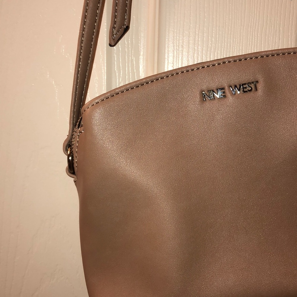 Nine West nude side bag